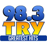 WTRY 98.3 M Troy logo
