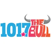 101.7 The Bull logo