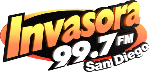 99.7 LA INVASORA logo