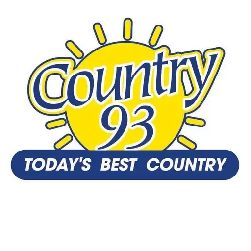 CKYC 93.7 "Country 93" Owen Sound, ON logo