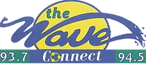 The Wave 94.5 & 93.7 Castries logo
