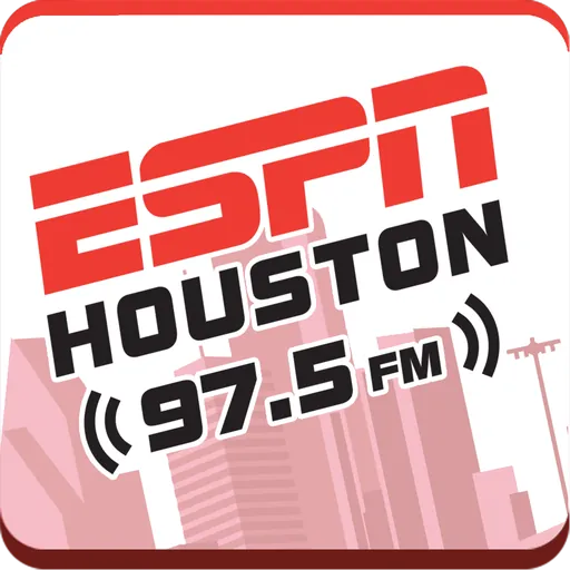 KFNC 97.5 "ESPN Houston" Mont Belevieu, TX logo
