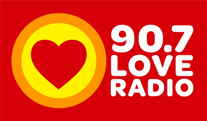 90.7 Love Radio Davao logo