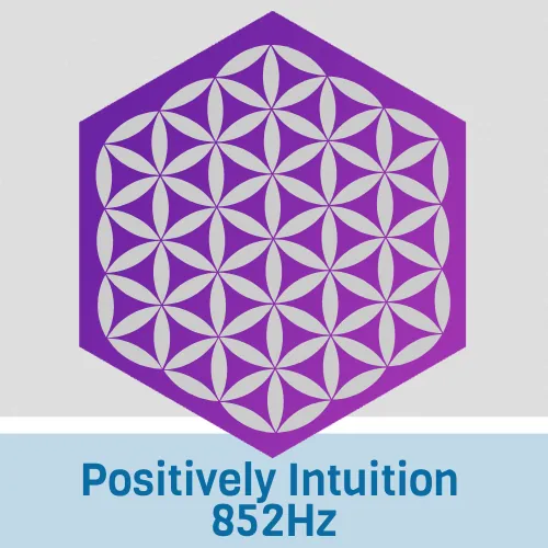 Positively Intuition 852Hz -om logo
