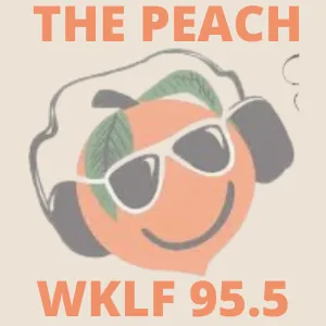 The Peach | WKLF 95.5 logo