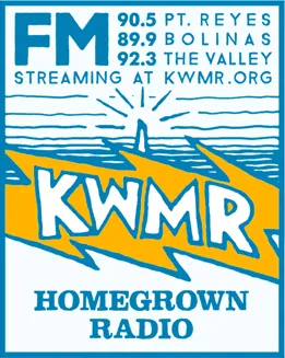 KWMR Point Reyes Station, California logo