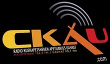 CKAU-FM "Radio Kushapetsheken" 104.5 Maliotenam & 90.1 Sept-Iles, QC logo