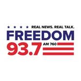 Freedom 93.7 logo