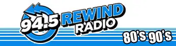 CHBW 94.5 "Rewind Radio" Rocky Mountain House, AB logo