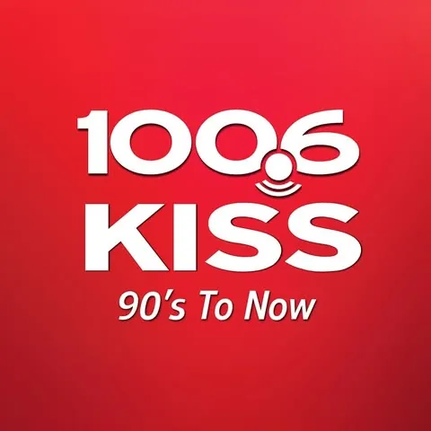 KISS FM 100.6 logo