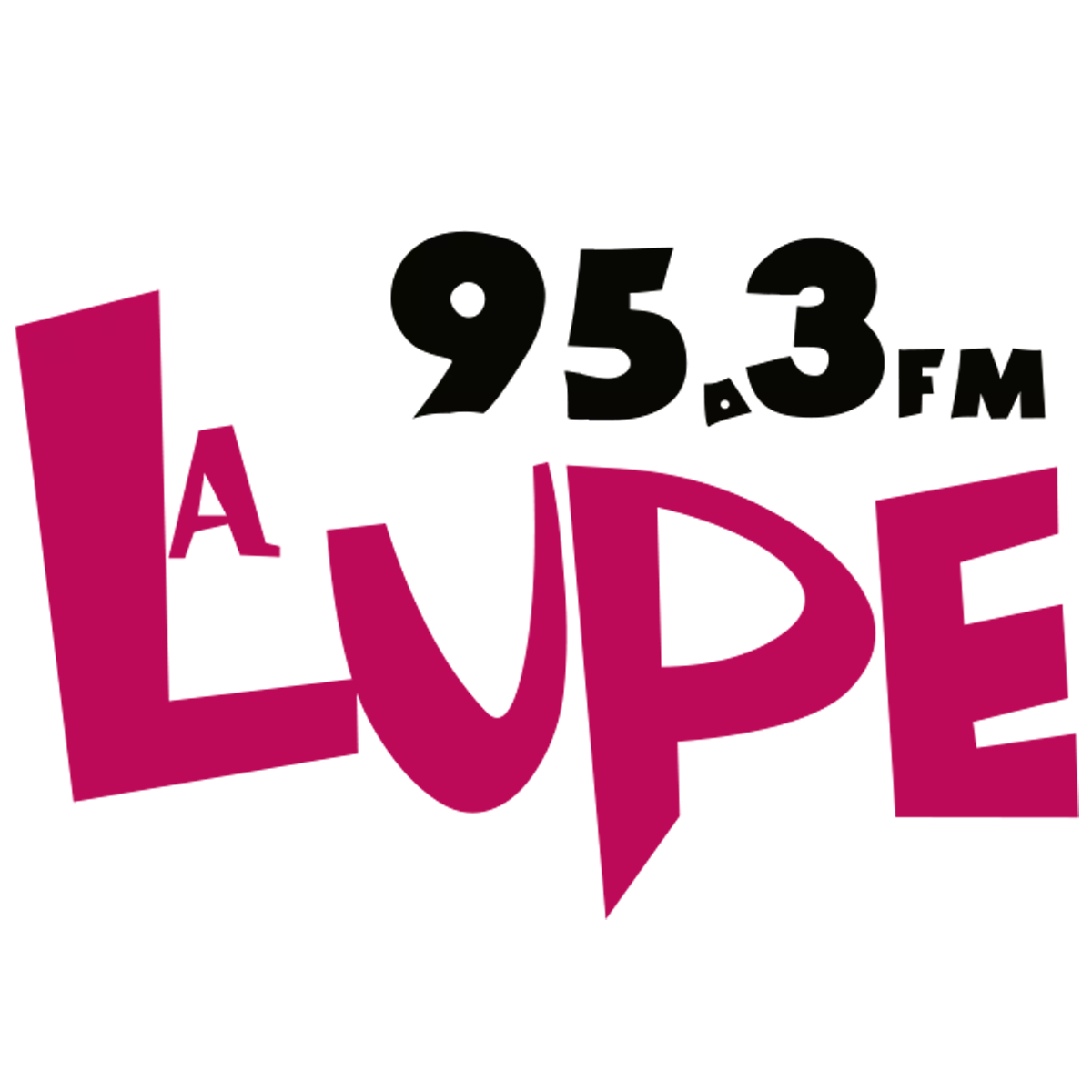 La Lupe (Tijuana) - 95.3 FM - XHHIT-FM - Multimedios Radio - Tijuana, Baja California logo