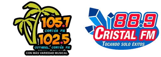 Cortés FM 105.7 logo