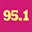 Kis 95.1 FM logo