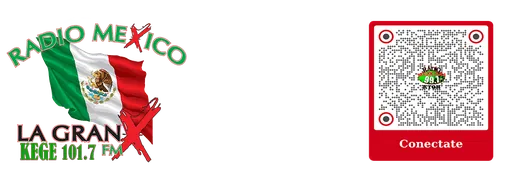 RADIO MEXICO LA GRAN X (FM 101.7) logo