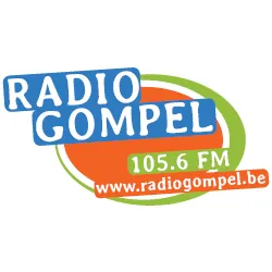 Radio Gompel 105,6 FM , Mol, be logo