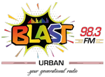 Blast 98.3 FM logo