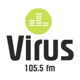 Virus 105.5 logo