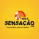 Sensação FM 105.5 Mhz (Rio Pomba - MG) (ZYN228) logo