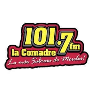LA COMADRE 101.7 (Cuautla) - 101.7 FM - XHCUT-FM - Grupo Diario de Morelos - Cuautla, Morelos logo