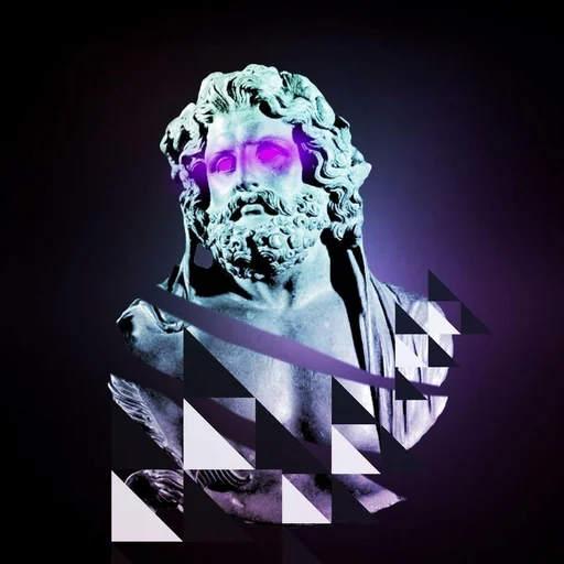 Laut.fm Vaporwave logo