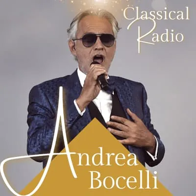Andrea Bocelli - Classical Radio logo