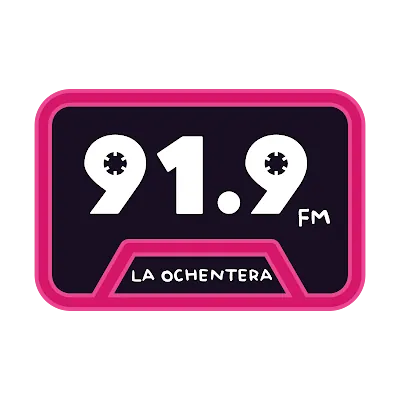 LA OCHENTERA 91.9 FM logo
