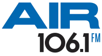CFIT-FM "Air 106.1" Airdrie, AB logo