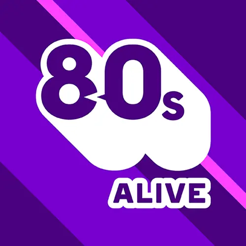 80s Alive logo