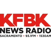 KFBK "News Radio 93.1 & 1530" Sacramento, CA logo