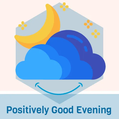Positively Good Evening -om logo