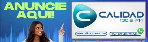 Calidad Stereo 100.6 FM logo