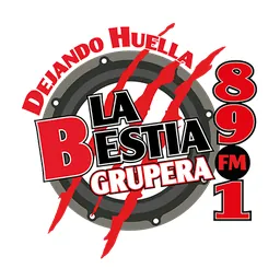 LA BESTIA GRUPERA 89.1 (GDL) - 89.1 FM - XHGDA-FM - Grupo Audiorama Comunicaciones - Guadalajara, Jalisco logo