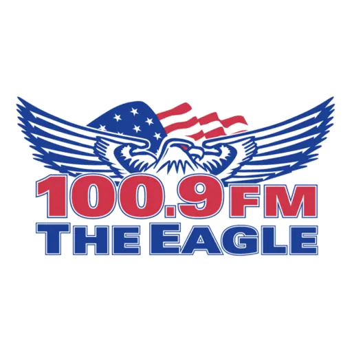 100.9 The Eagle logo