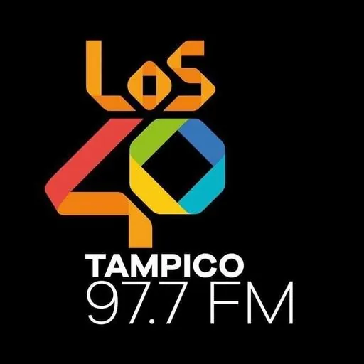 LOS40 Tampico - 97.7 FM - XHRW-FM - Grupo AS Comunicación - Tampico, Tamaulipas logo