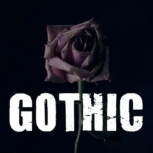 Rock Antenne - Gothic logo