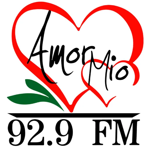 AMOR MÍO 92.9 (Ensenada) - 92.9 FM - XHFZO-FM - Grupo Uzivra - Ensenada, Baja California logo